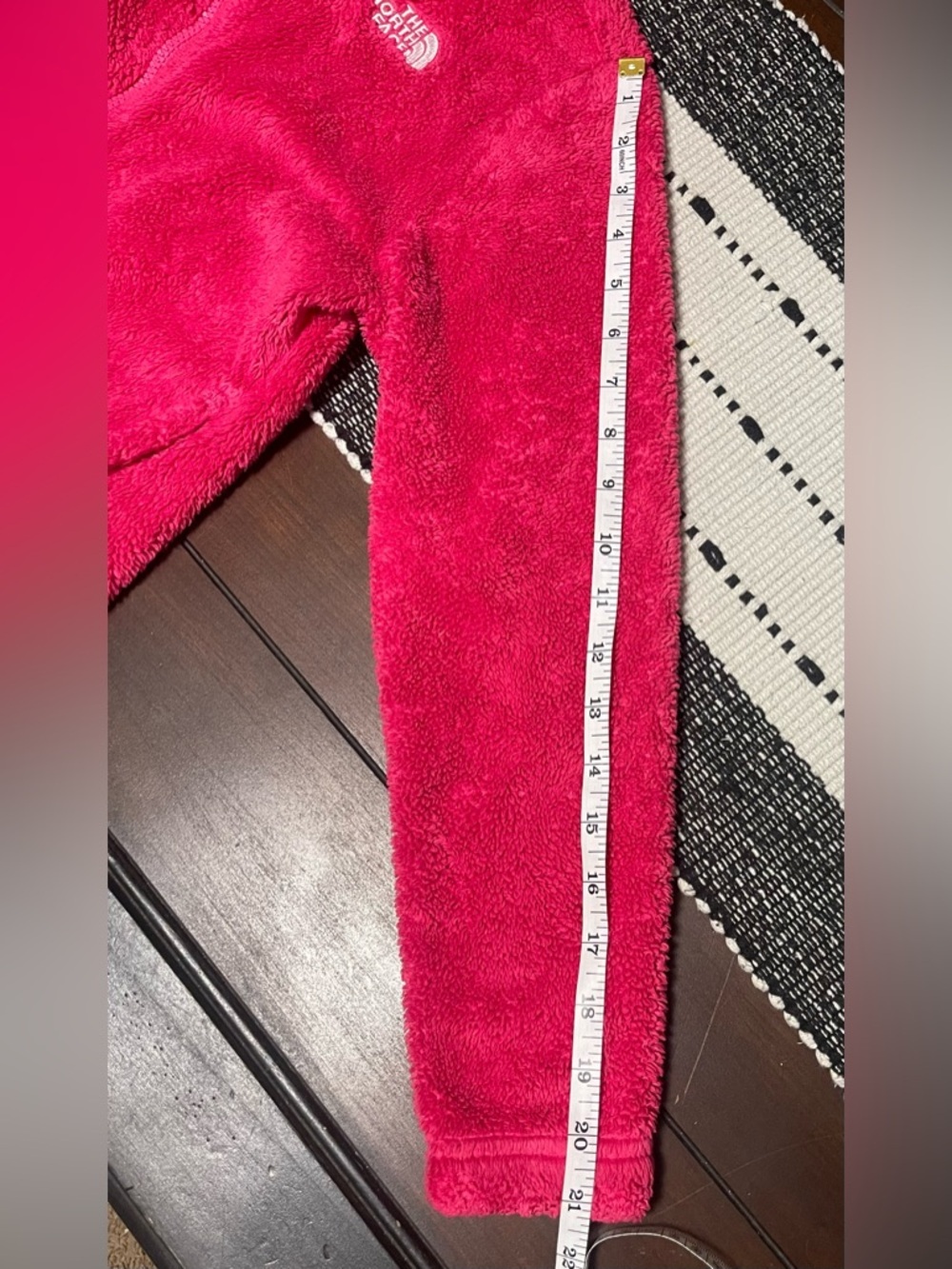 The North Face Hot Pink Plush Full-Zip Sweater - Picture 5 of 8